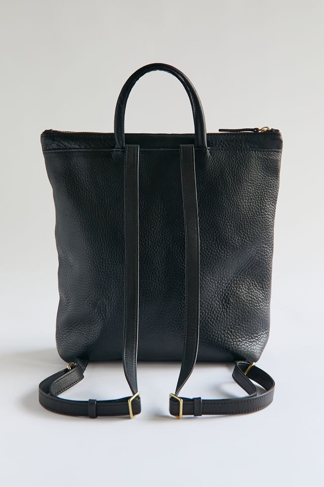 PRIMECUT Checkered Leather Backpack #5