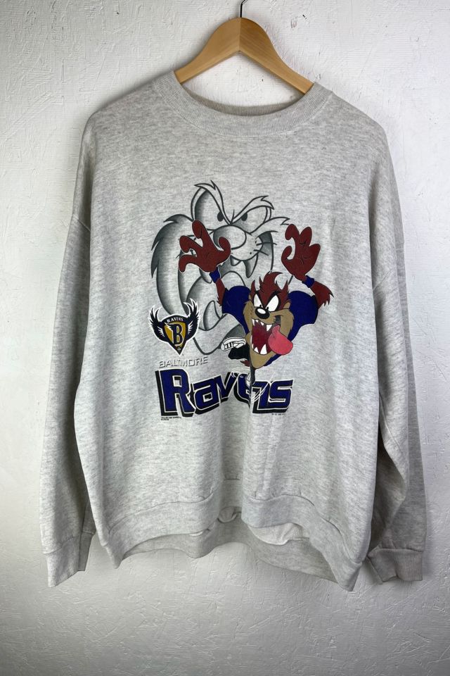 Vintage Baltimore Ravens Looney Tunes 1996 Crewneck