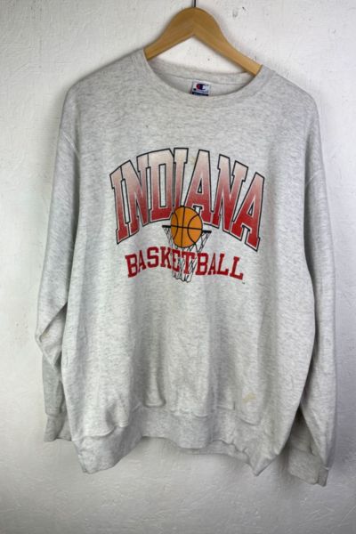 Vintage Champion Indiana Basketball Crewneck Sweatshirt Urban Outfitters