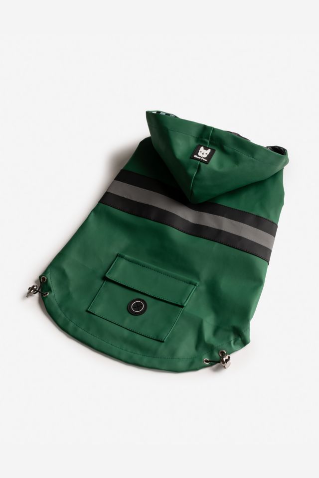 Silver Paw Dog Reflective Raincoat #1