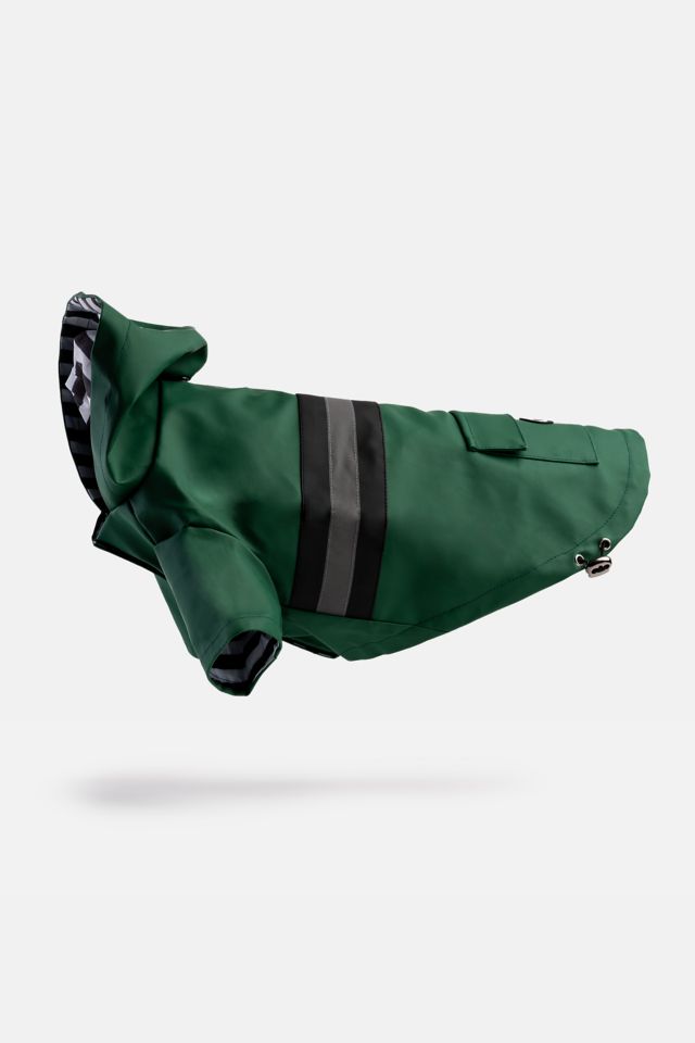 Silver Paw Dog Reflective Raincoat #3
