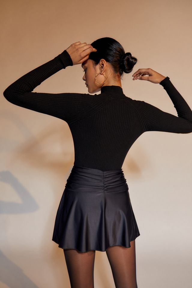 UO Ruched Mini Skirt #1