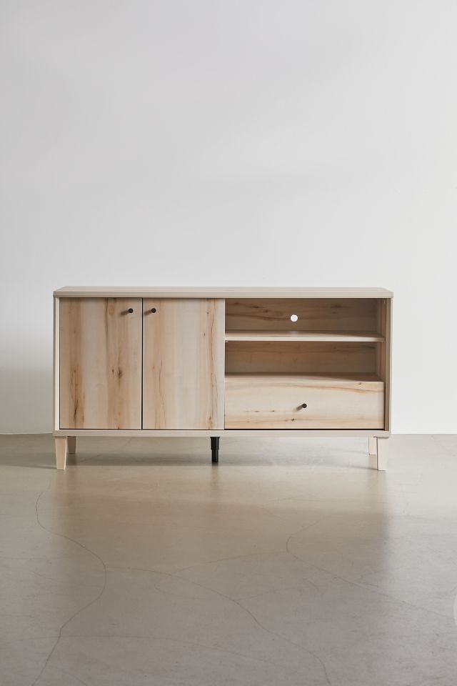 Willow Place Pacific Maple 60" TV Credenza with Storage