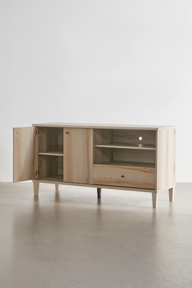 Willow Place Pacific Maple 60" TV Credenza with Storage