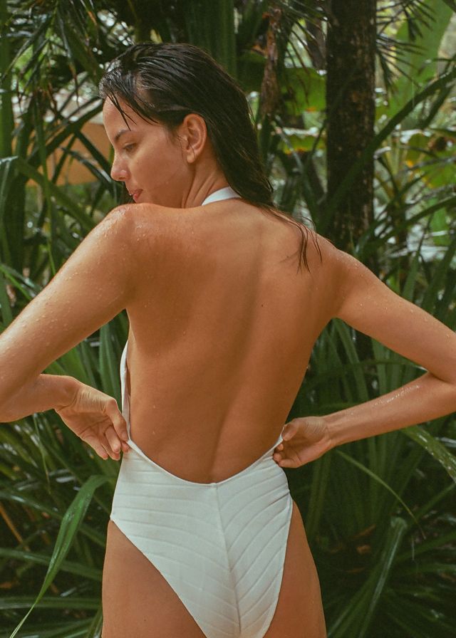 Gigi C Bikinis Bella Backless One-Piece Swimsuit #2