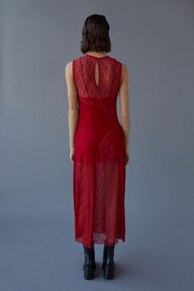 lace black dress long Lucinda Maxi Dress main image 0