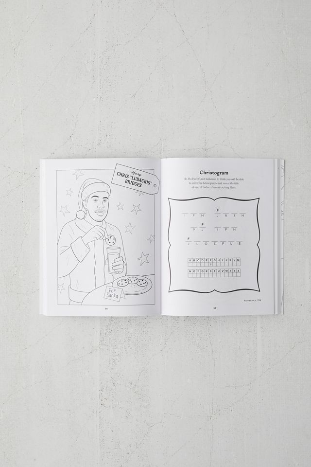 I’m Dreaming Of A Chris For Christmas: A Holiday Hollywood Hunk Coloring & Activity Book By Robb Pearlman #3