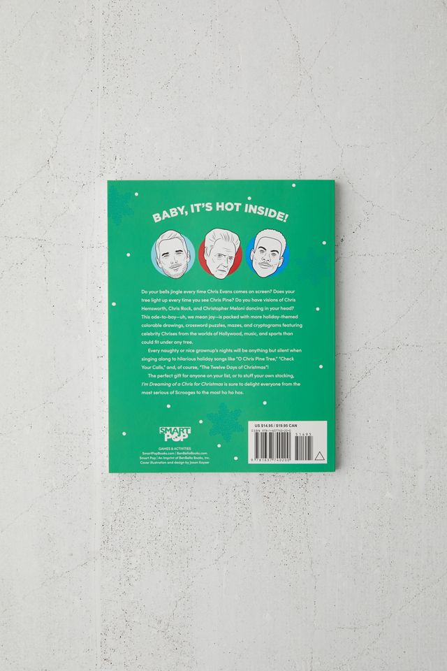 I’m Dreaming Of A Chris For Christmas: A Holiday Hollywood Hunk Coloring & Activity Book By Robb Pearlman #5