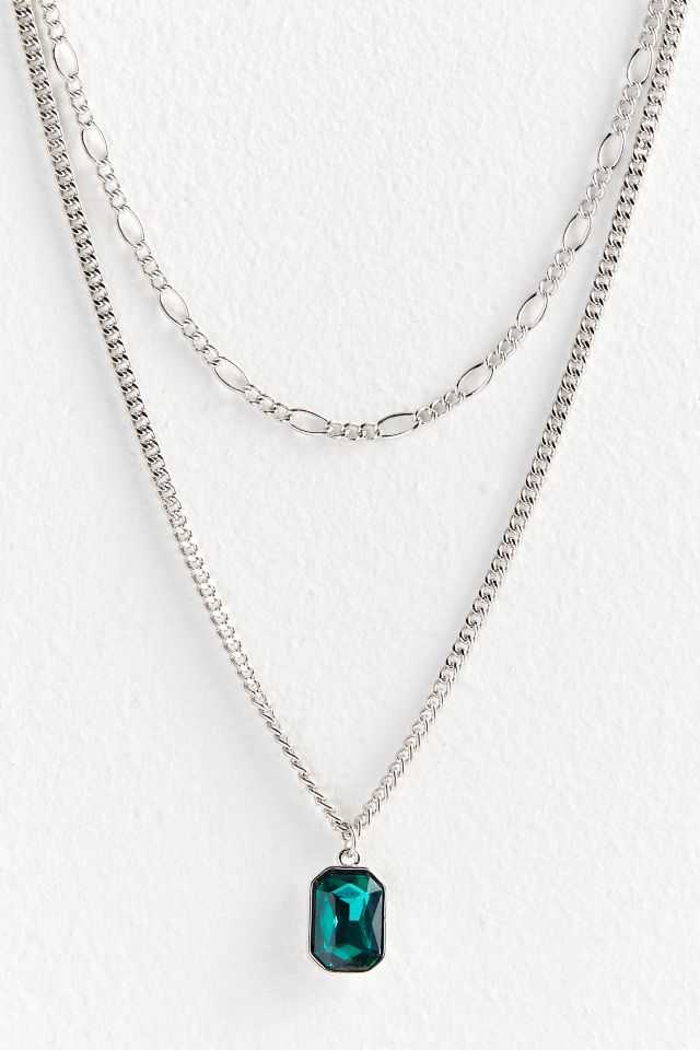 Gem Layering Necklace | Urban Outfitters