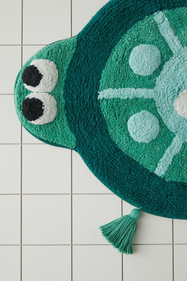 Turtle Tassel Bath Mat #2