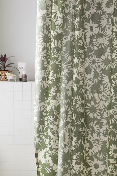 Shower Curtains Bathroom, Urban Outfitters Shower Curtain Dupe