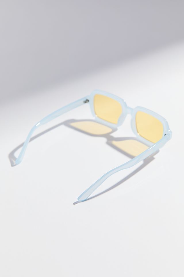 Lunettes de soleil rectangulaires translucides Jojo #2