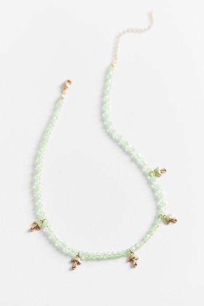 Maisie Beaded Charm Necklace | Urban Outfitters Canada