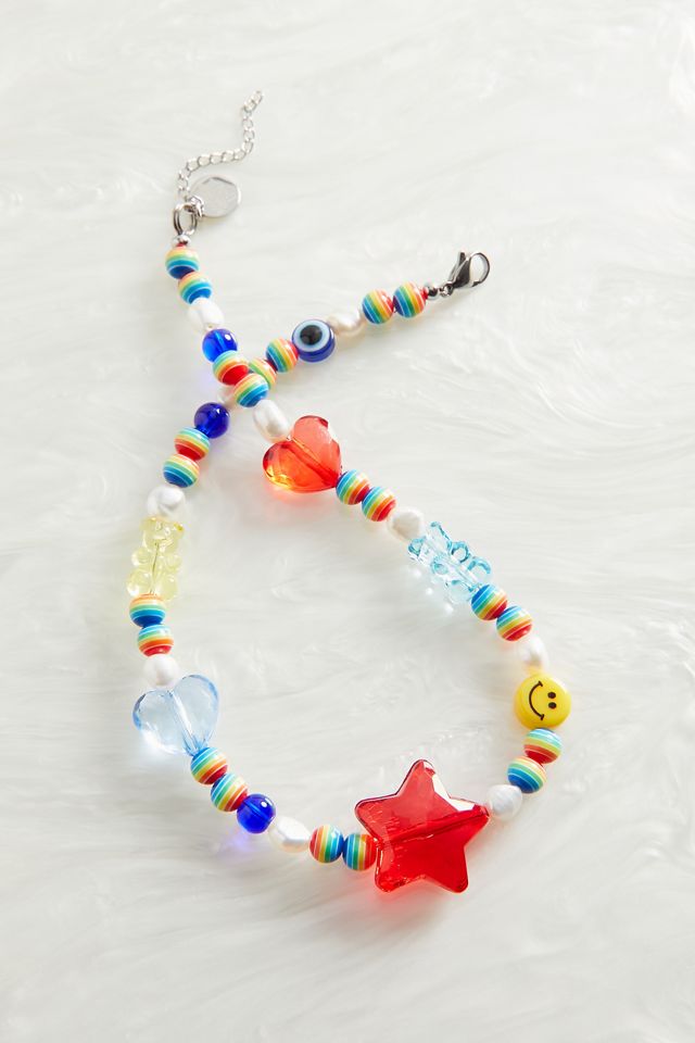 Blackcurrant Pop Summer Candy Necklace #1