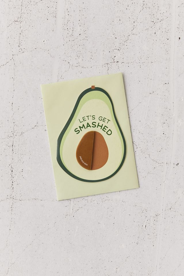 Avocado Pop-Up Greeting Card | Urban Outfitters