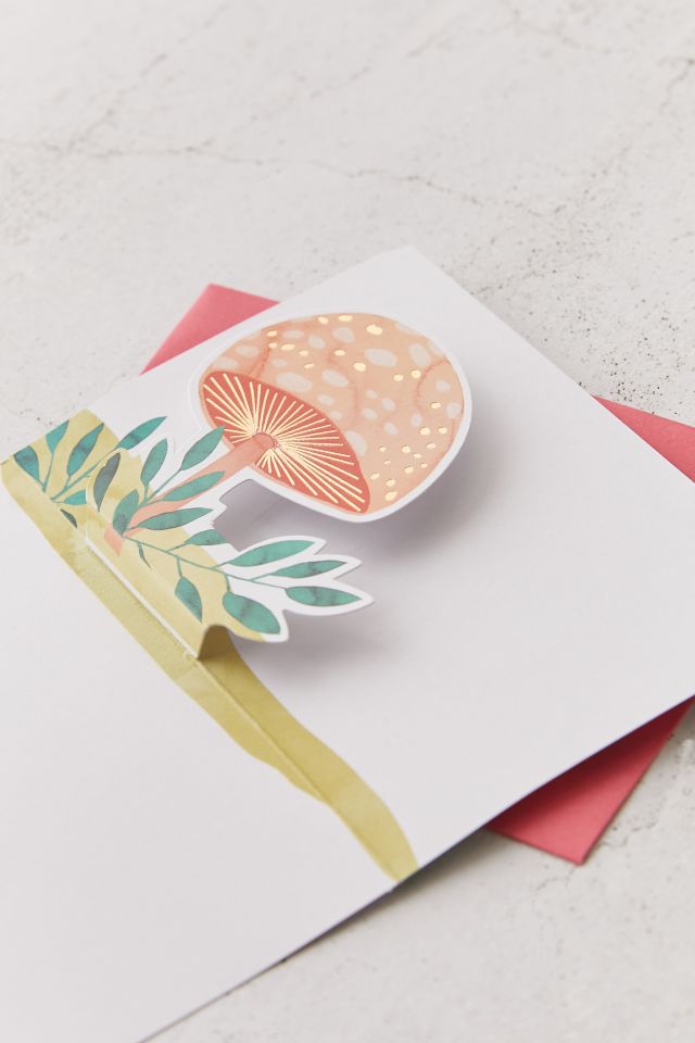 Mushroom Pop-Up Greeting Card Box Set #1