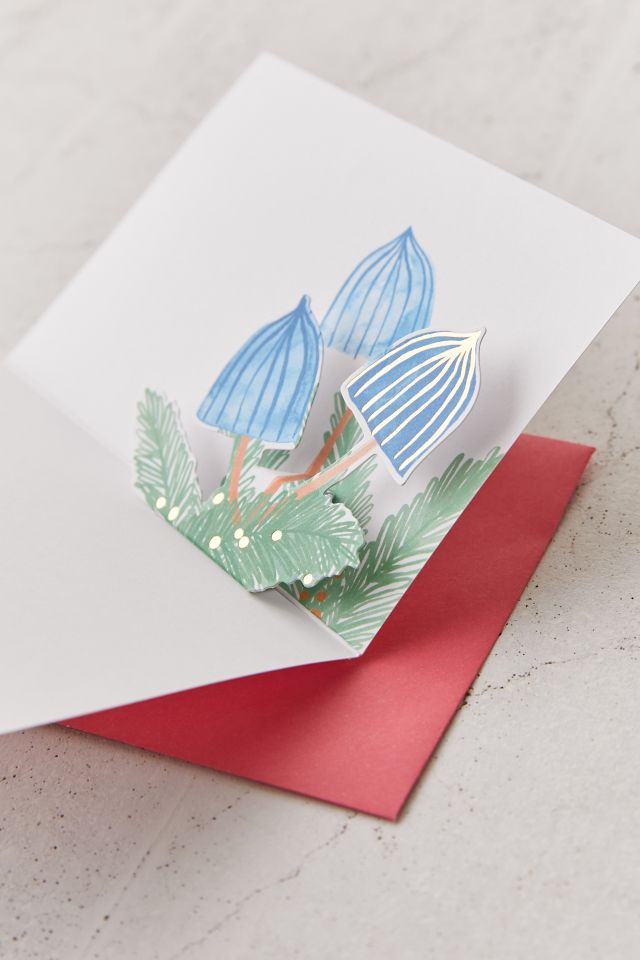 Mushroom Pop-Up Greeting Card Box Set #4