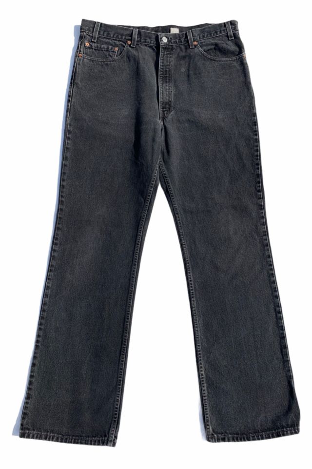 Vintage Levi's 517 Black Denim Jean | Urban Outfitters