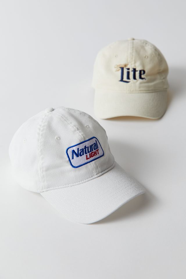 Corduroy Beer Logo Baseball Hat Urban Outfitters