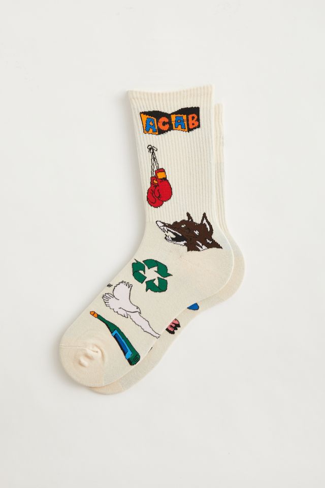 Coney Island Picnic Devil Crew Sock