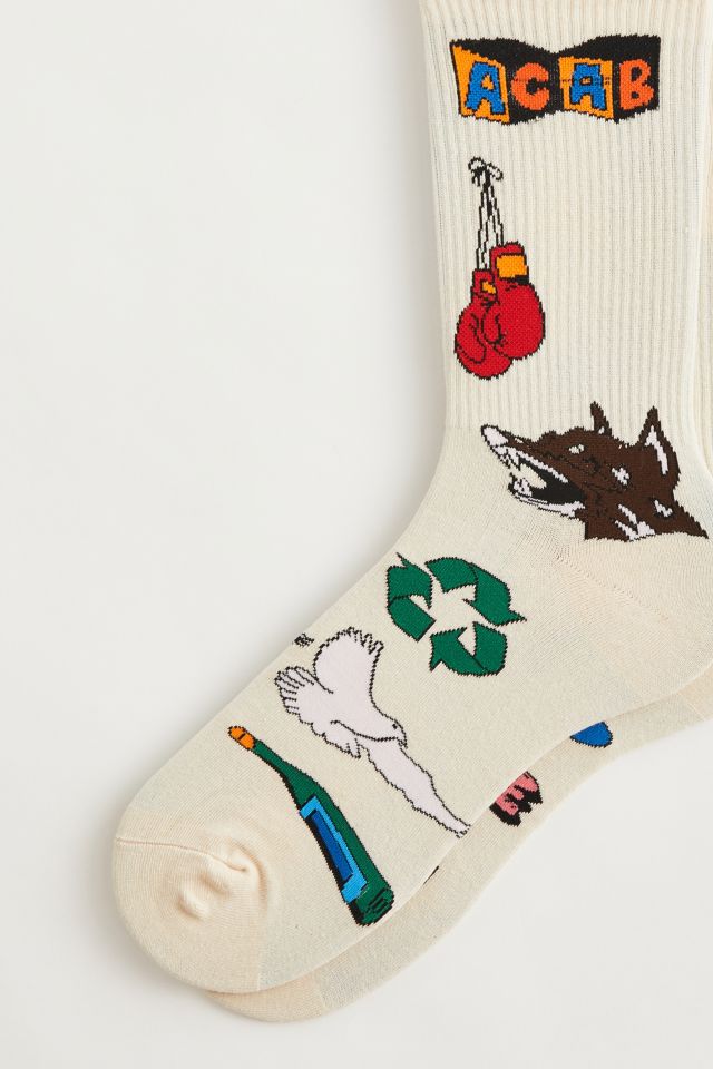 Coney Island Picnic Devil Crew Sock #2