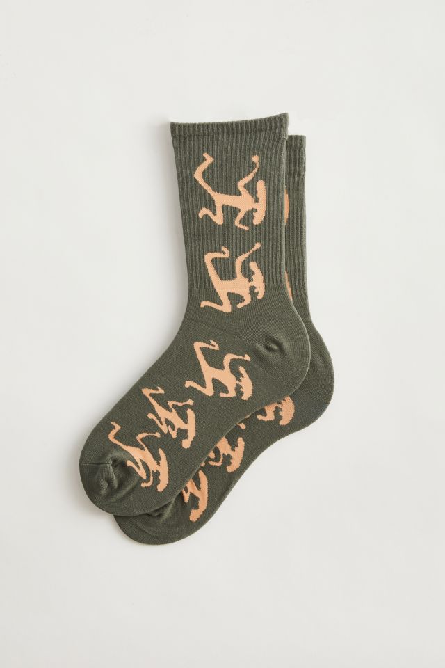 Coney Island Picnic Cave Crew Sock