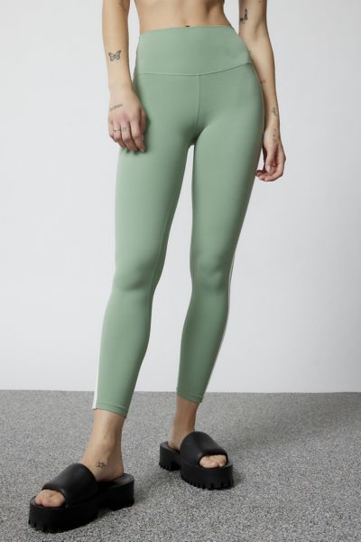 SPLITS59 ELLA HIGH WAISTED AIRWEIGHT 7/8 LEGGING IN OLIVE, WOMEN'S AT URBAN OUTFITTERS