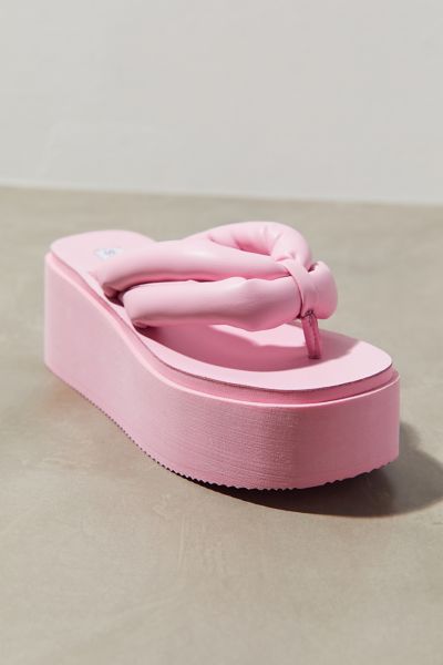 Steve Madden Women's Billion Platform Wedge Sandals In Pink