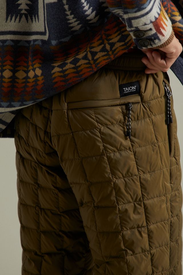 TAION Nylon Puffer Pant #5