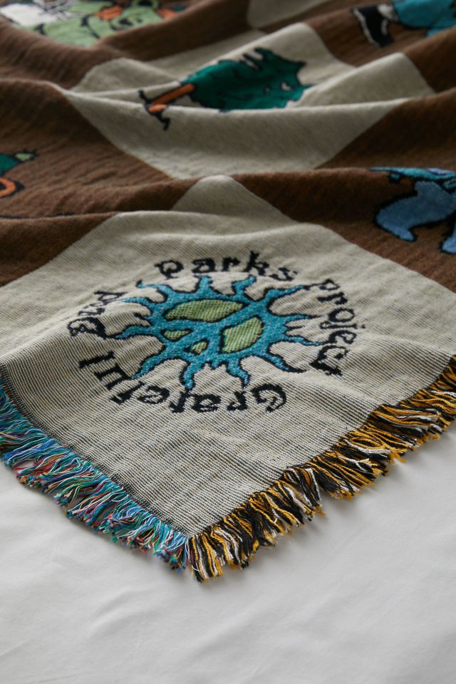 Parks Project X Grateful Dead Welcome To Bear Country Throw