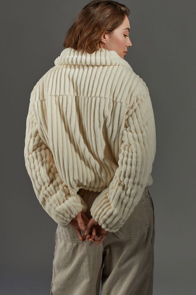 BDG Isla Funnel-Neck Corduroy Jacket #3