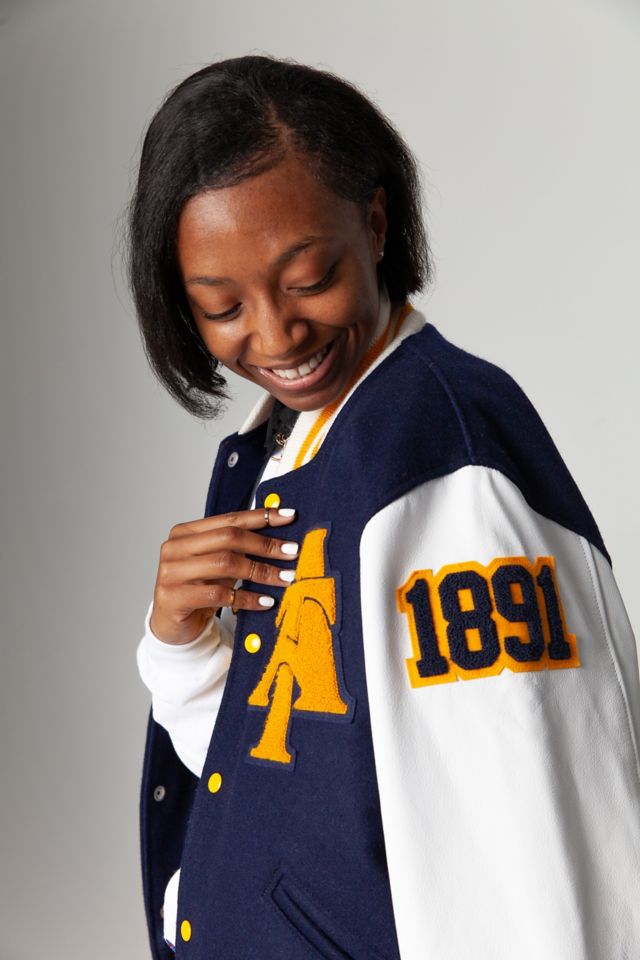 Veste universitaire North Carolina A&T State University, Ebbest Filed Flannels, promotion d'été 21 UO #2