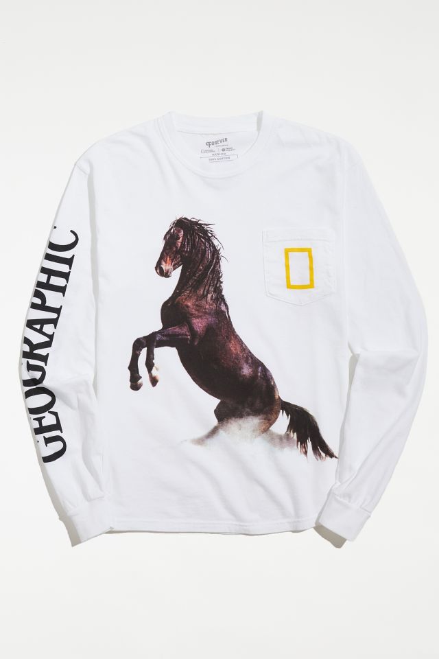Parks project x national geographic wild horses long sleeve tee urban