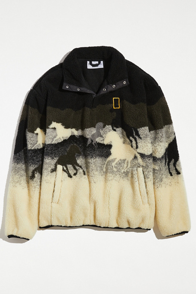 Parks Project X National Geographic Wild Horses Sherpa Sweatshirt