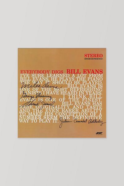 Bill Evans - Everybody Digs Bill Evans LP