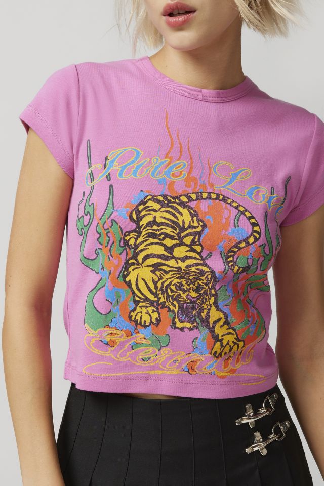 Pink sales tiger shirt