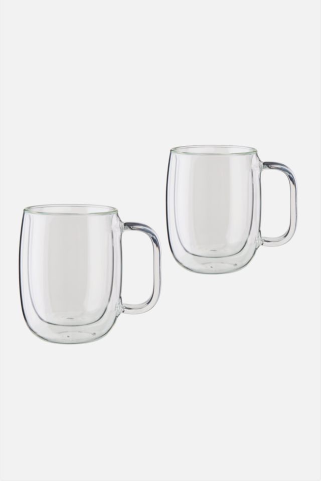 ZWILLING Sorrento 2-pc Double-Wall Glass Coffee Cup Set, 2-pc - Fry's Food  Stores