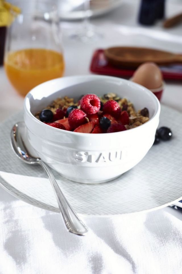 Staub Cherry Red 6.5-inch Ceramic Universal Bowl