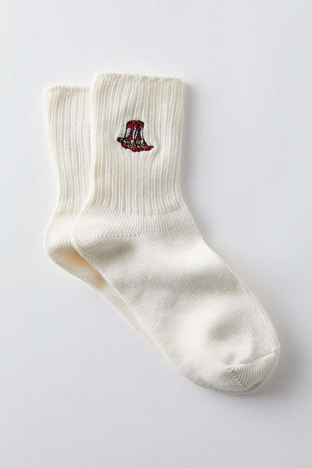 Cowboy Crew Sock Urban Outfitters