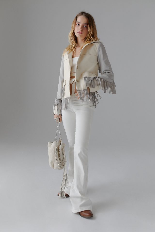 Veste western en similicuir Arden UO #1