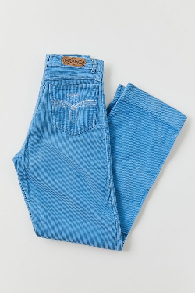 Vintage Baby Blue Corduroy Pant Urban Outfitters