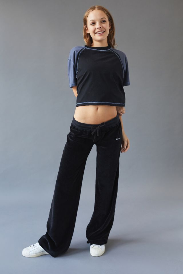 Low-waisted jogger pants