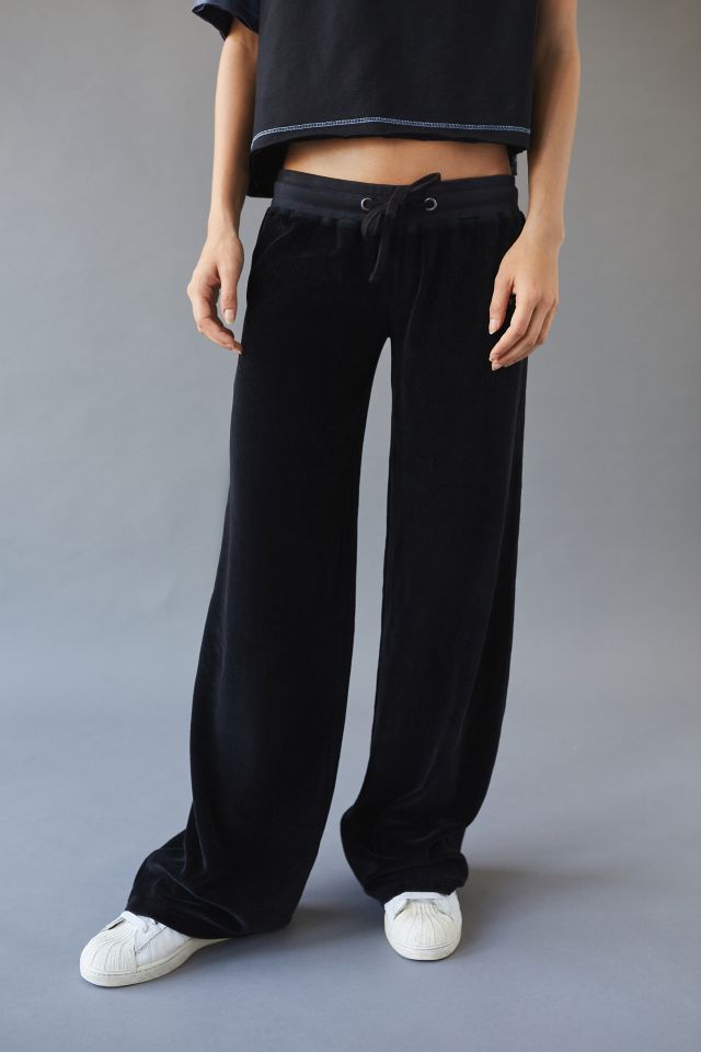 iets frans… Velour Low Rise Track Pant