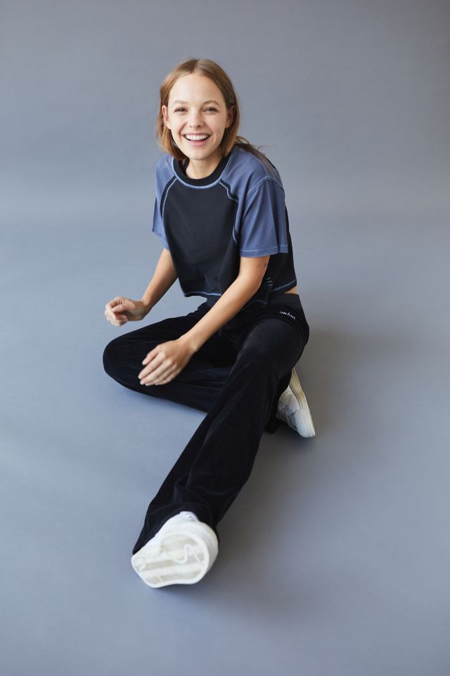 iets frans… Velour Low Rise Track Pant #4