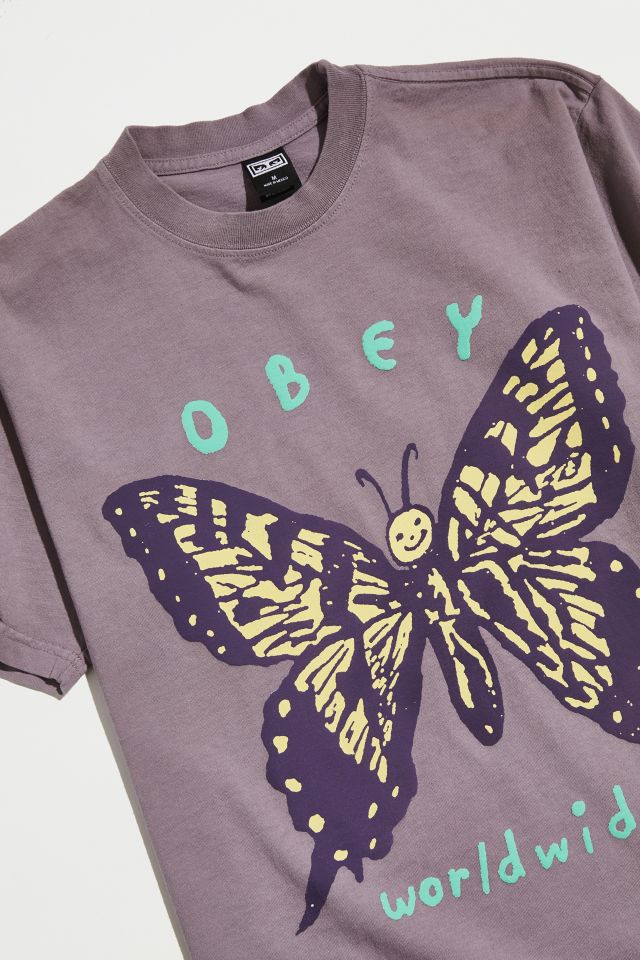 OBEY Social Butterfly Tee #1