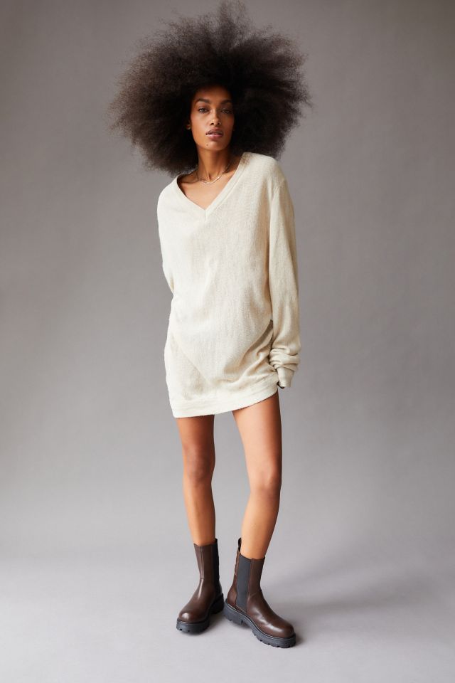 Urban Renewal Vintage Oversized Boyfriend V-Neck Sweater #2