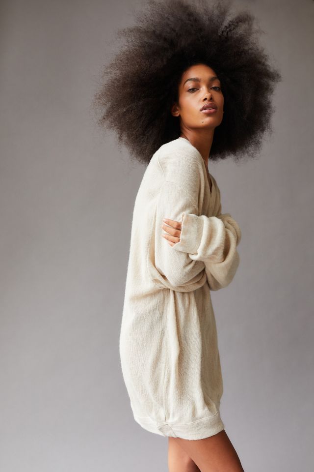 Urban Renewal Vintage Oversized Boyfriend V-Neck Sweater #5