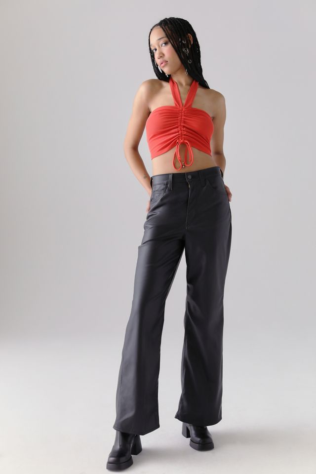 Levi’s Faux Leather ‘70s Flare Pant