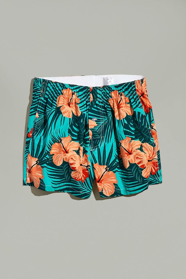 Floral Print Woven Boxer Short | Urban Outfitters
