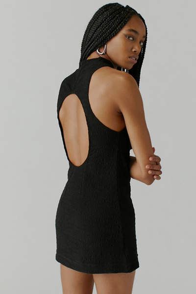 UO Sivan Knit Cutout Mini Dress | Urban Outfitters